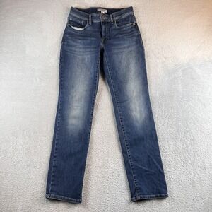 Lucky Brand Sweet Midrise Straight Jeans Womens 4/27 Blue City READ